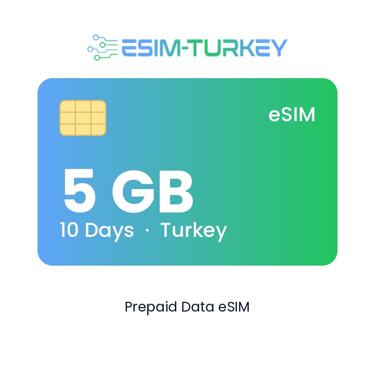 Turkey eSIM 5 GB - 10 Days