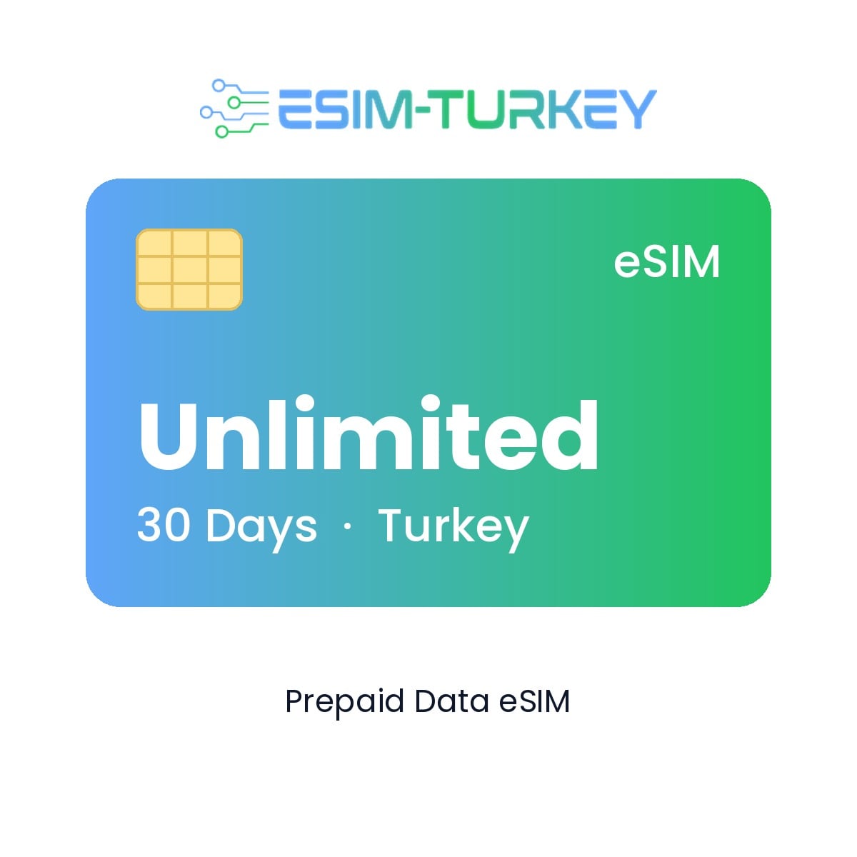 Turkey eSIM Unlimited Max - 30 Days